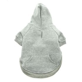 Flex-Fit Dog Hoodie (Color: Gray, size: 4X-Large)